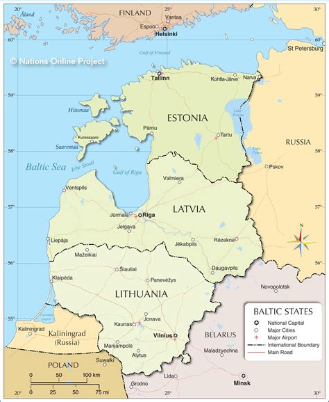 baltic maps google.